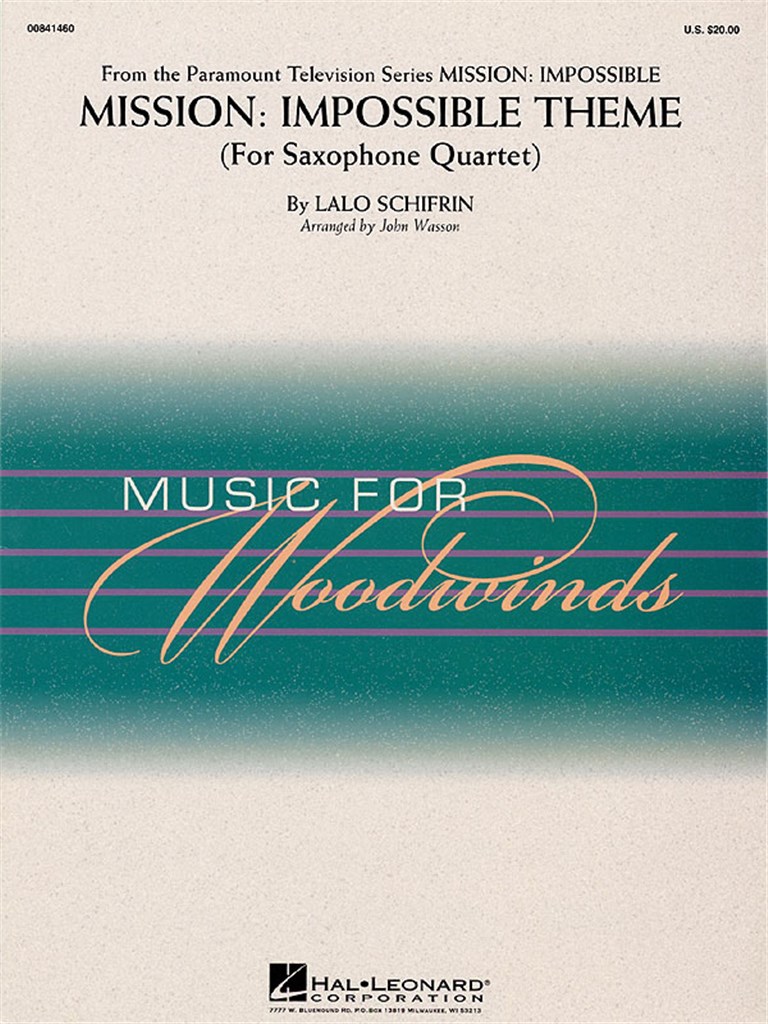 Mission Impossible - Sax Quartet
