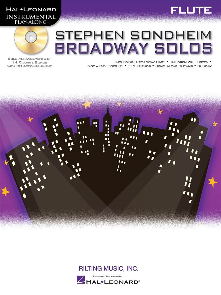 Flute Playalong: Stephen Sondheim - Broadway Solos