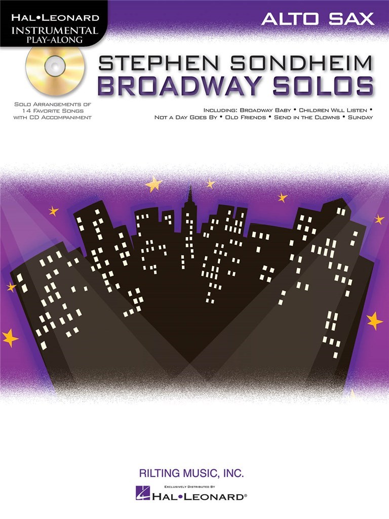 Stephen Sondheim Broadway Solos Instrumental Folio