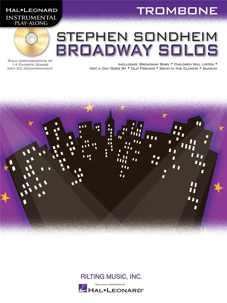 Stephen Sondheim Broadway Solos Instrumental Folio