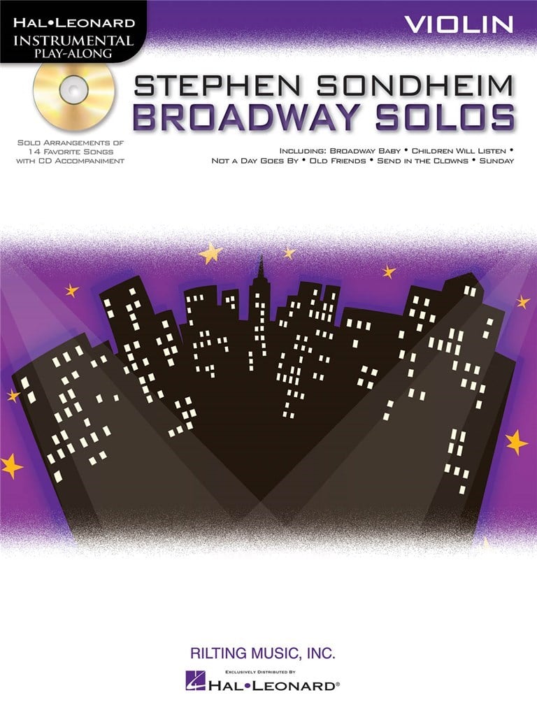 Stephen Sondheim Broadway Solos Instrumental Folio