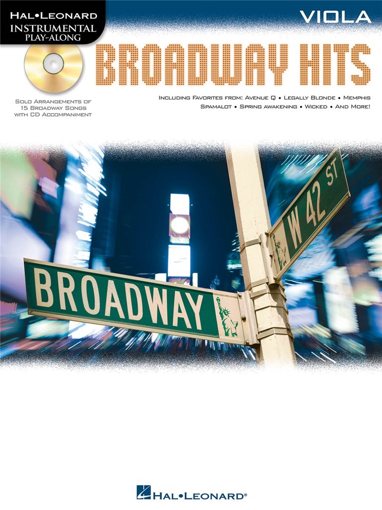 Instrumental Play Along: Broadway Hits