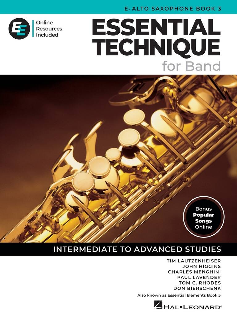 Essential Elements for Band - Eb Alto Sax Book 3