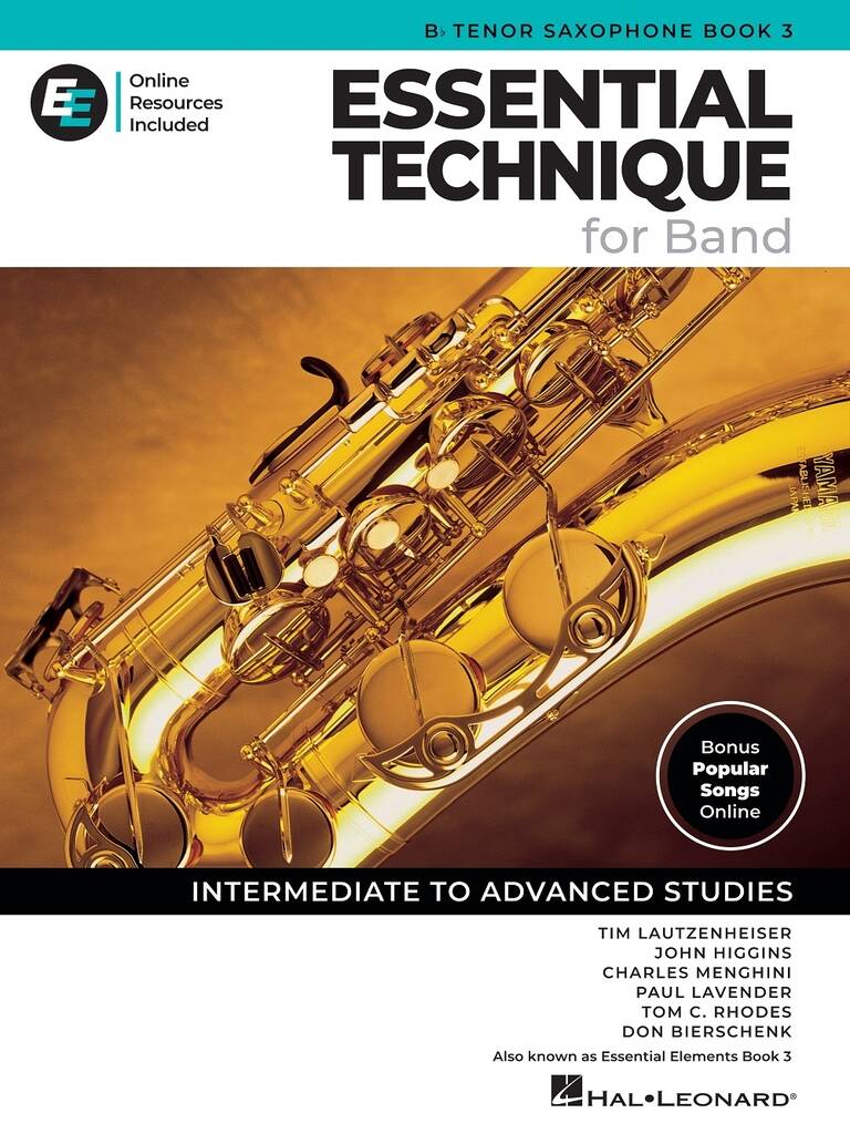 Essential Elements for Band - Bb Tenor Sax Book 3