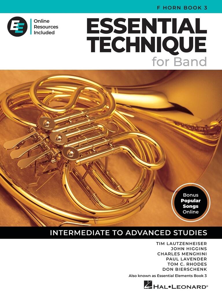 Essential Elements for Band - F Horn Book 3