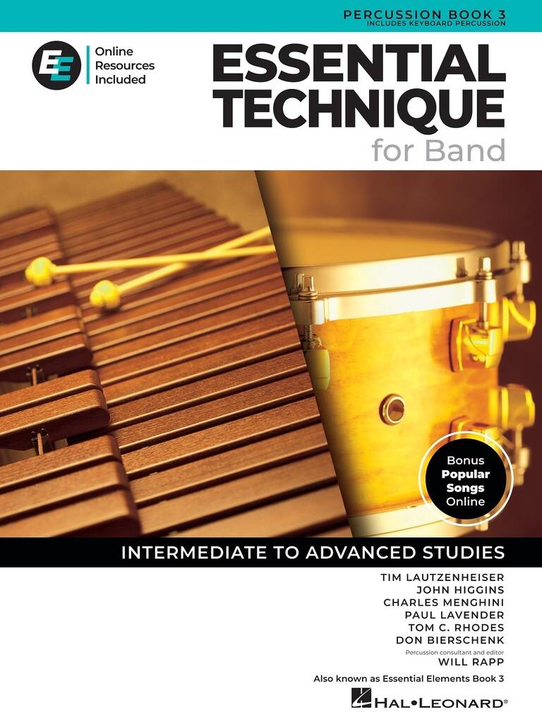 Essential Elements for Band - Percussion Book 3