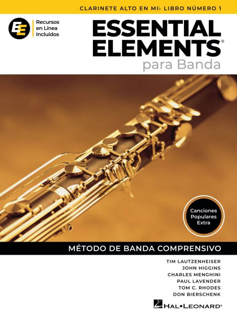 Essential Elements para Banda-ClarAlto en Mib Lib1
