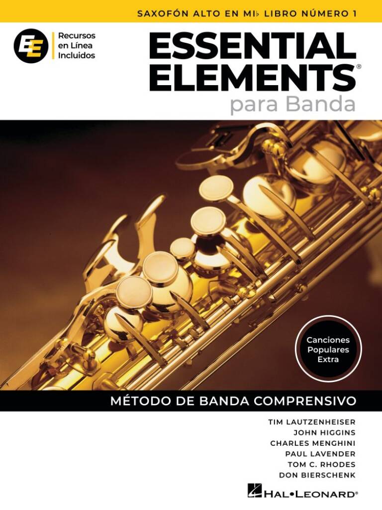 Essential Elements para Banda-Sax Alto en Mib Lib1