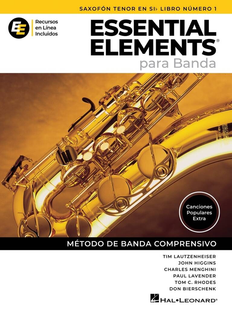 Essential Elements para Banda-Sax Ten en Sib Lib1