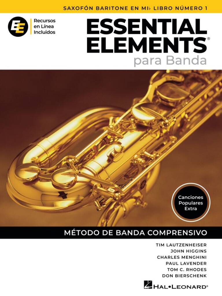 Essential Elements para Banda-Sax Bar en Mib Lib1