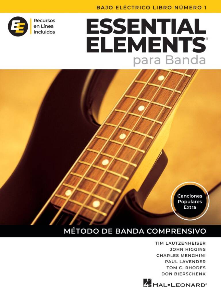 Essential Elements para Banda-Bajo Eléctr Lib1
