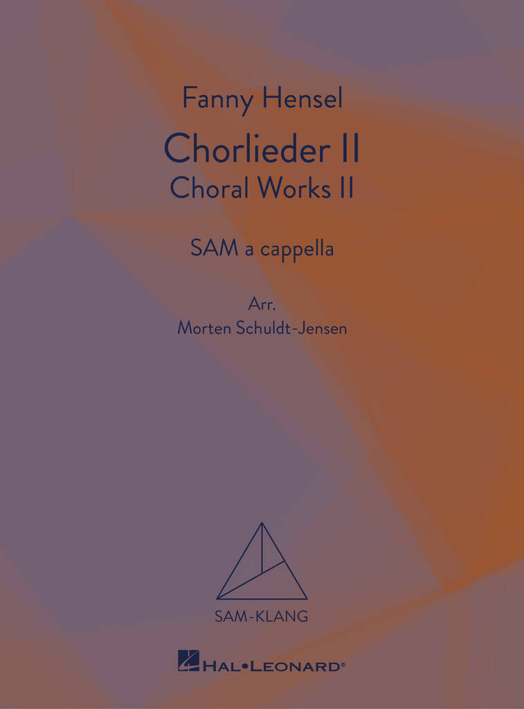 Chorlieder II - Gartenlieder Op. 3