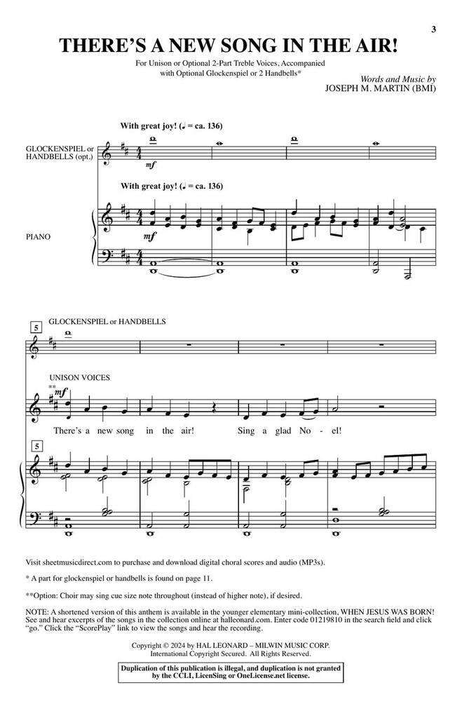There's a New Song in the Air!