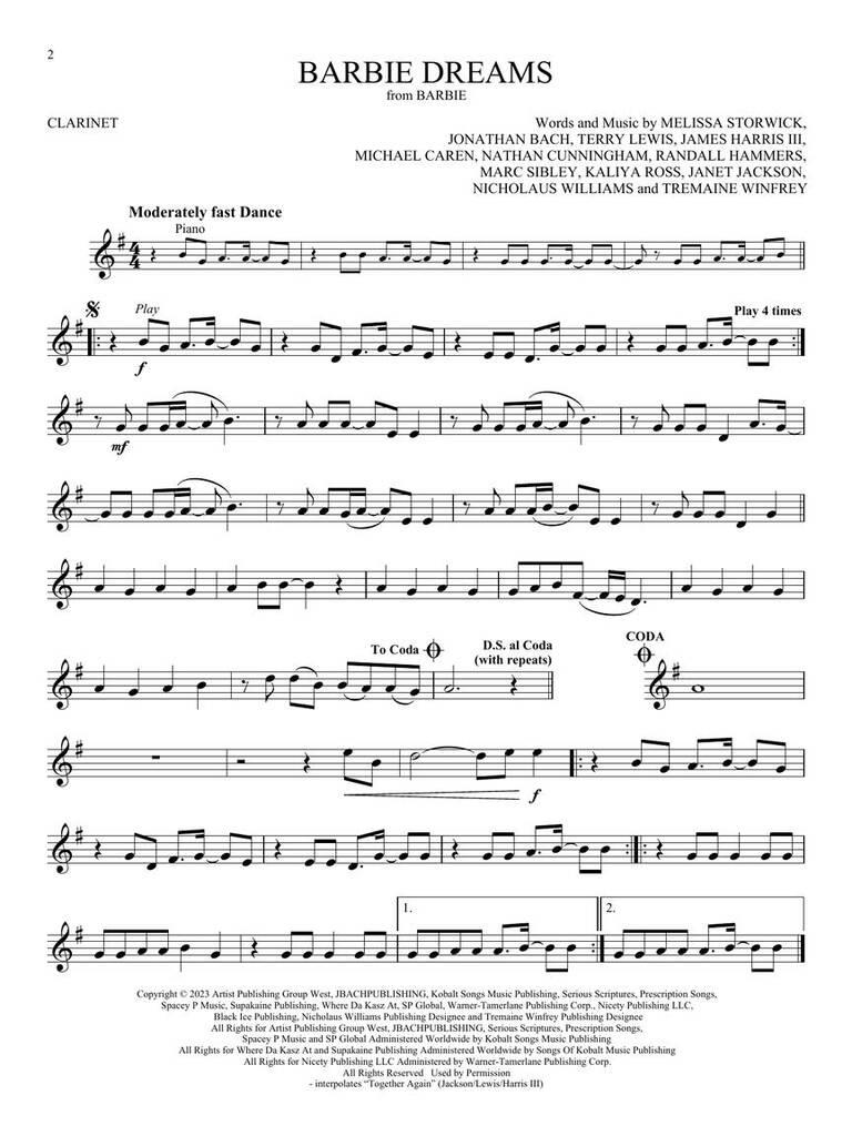 Songs from Barbie, The Little Mermaid
