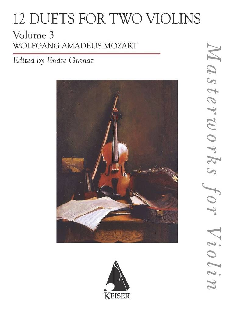 12 Duets for Two Violins - Volume 3