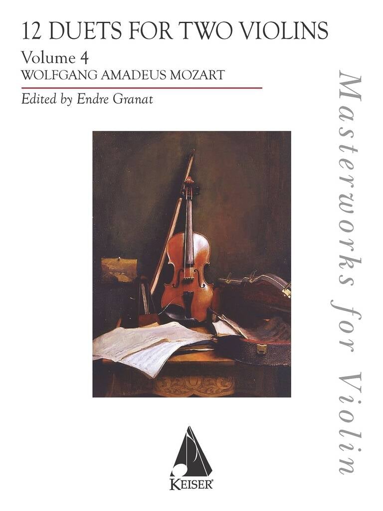 12 Duets for Two Violins - Volume 4