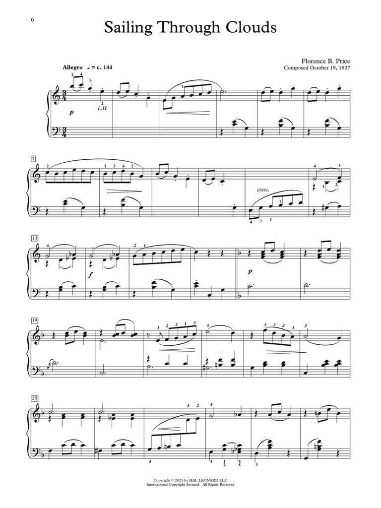 Florence Price: Rediscovered Gems for Piano Solo