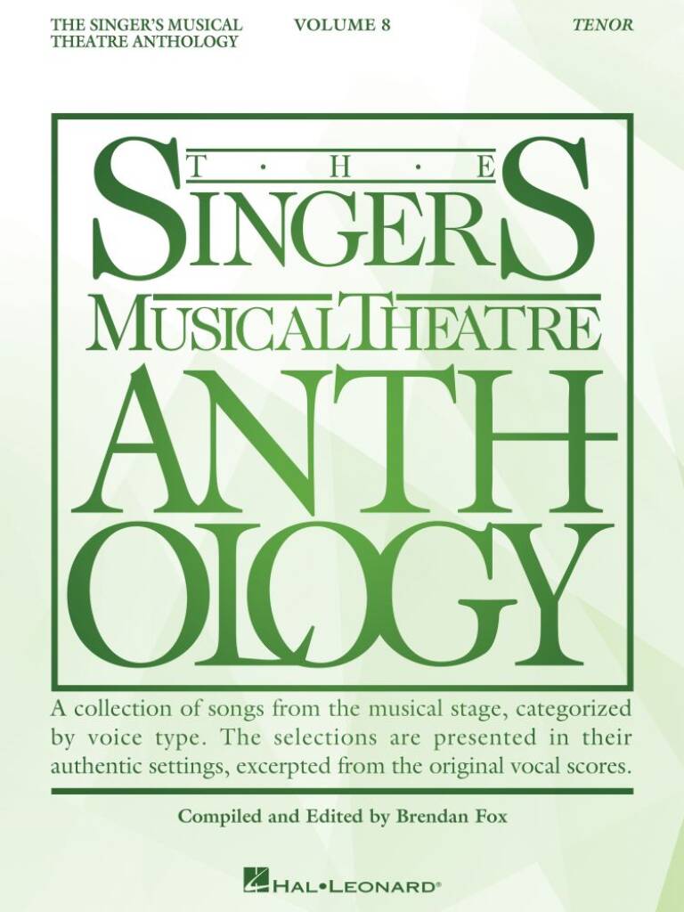 The Singer's Musical Theatre Anthology Volume 8