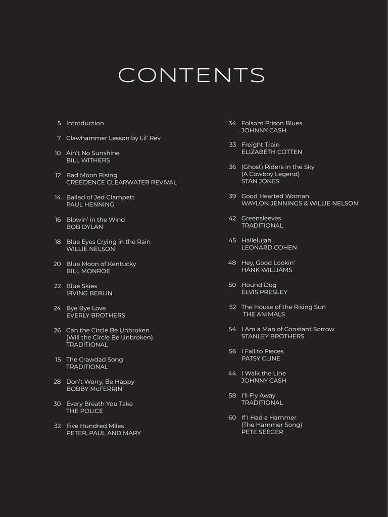 First 50 Songs You Should Clawhammer Strum