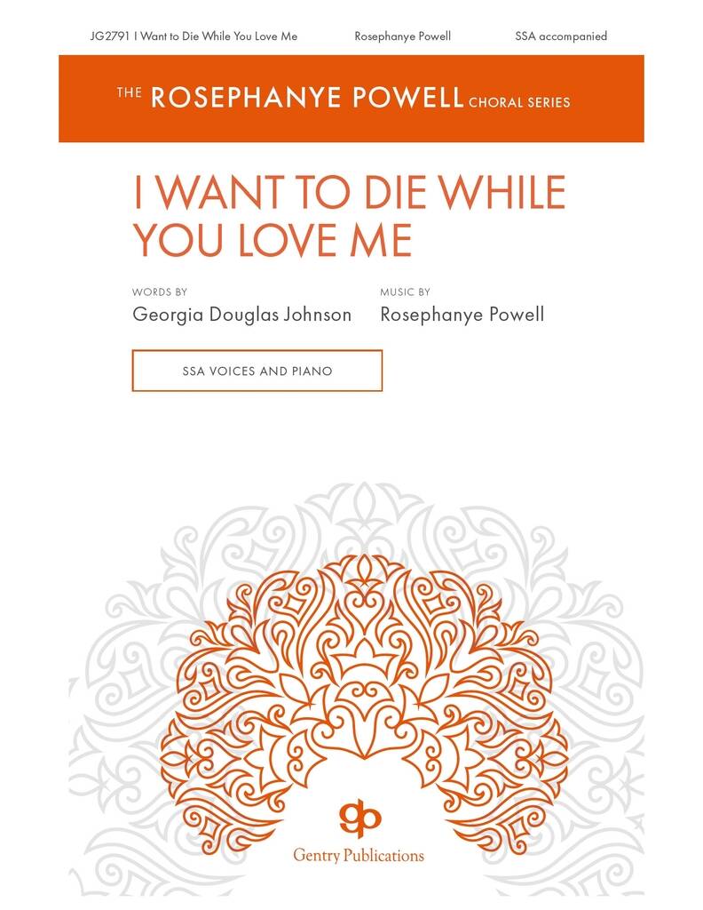 I Want to Die While You Love Me