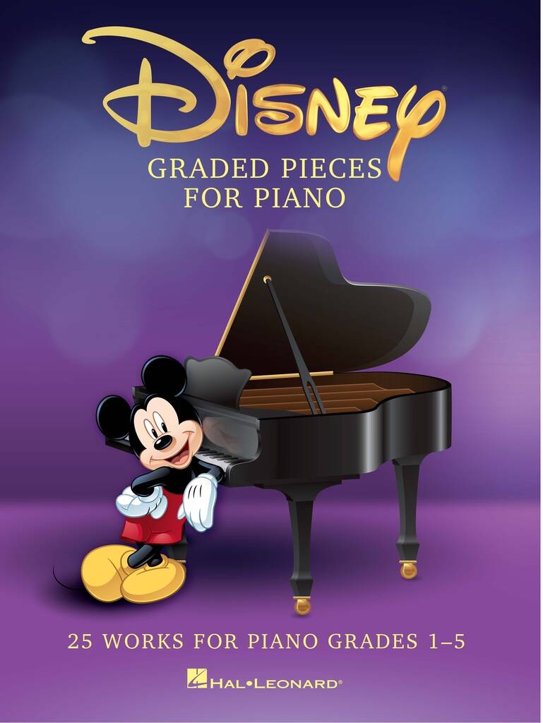 Disney: Graded Pieces for Piano - Grades 1-5