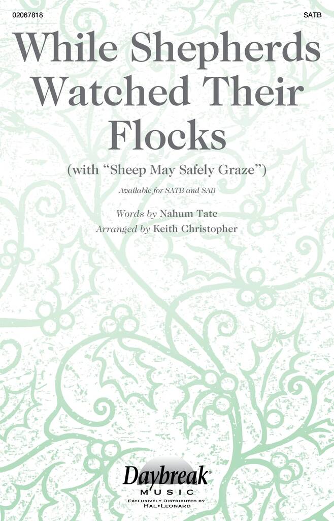 While Shepherds Watched Their Flocks