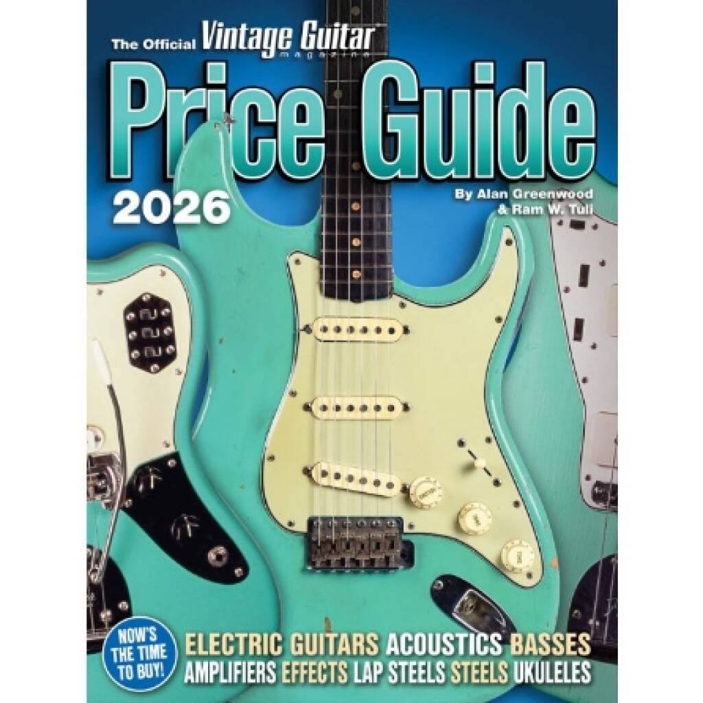 Official Vintage Guitar® Magazine Price Guide 2026