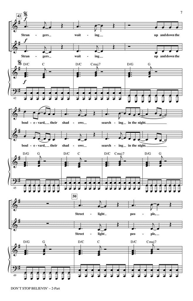 Don't stop Believin'