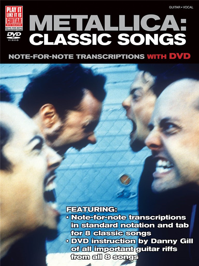 Metallica: Classic Songs For Guitar