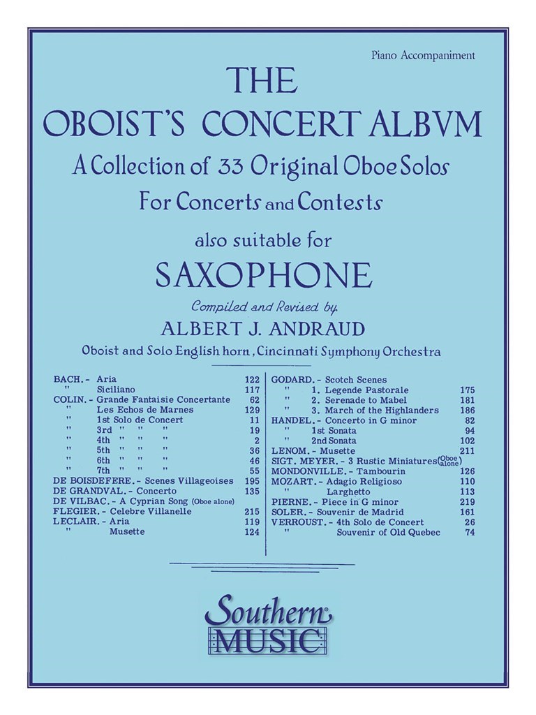 Oboist's Concert Album