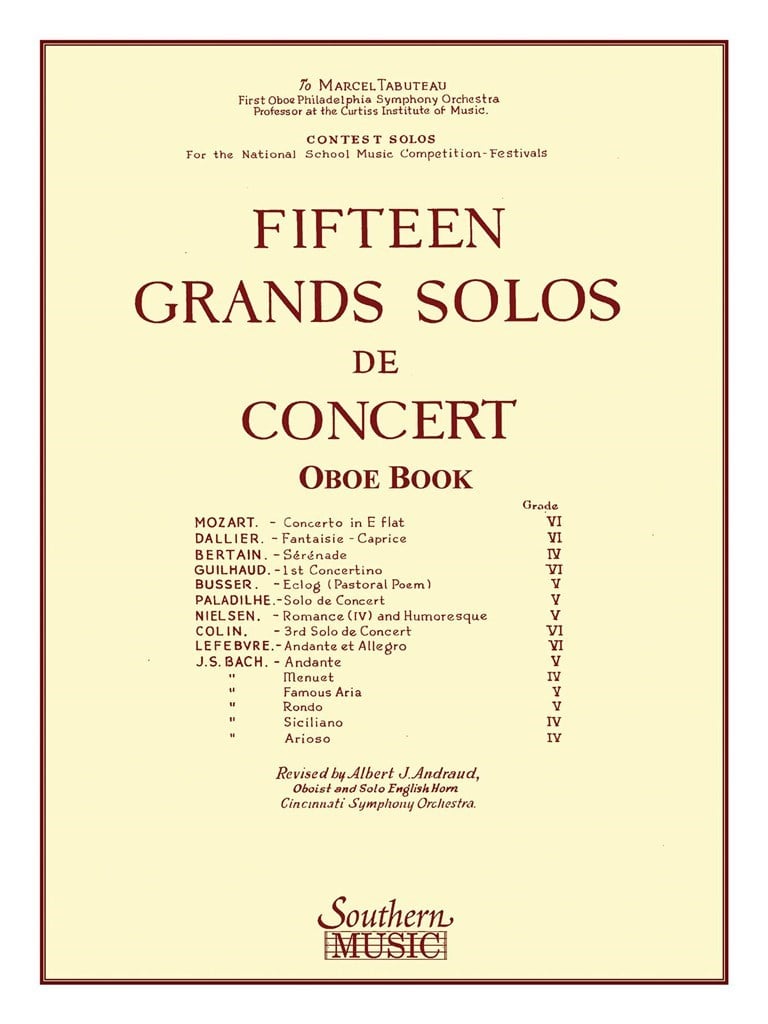 15 Grands Solos De Concert +Usa-Only+