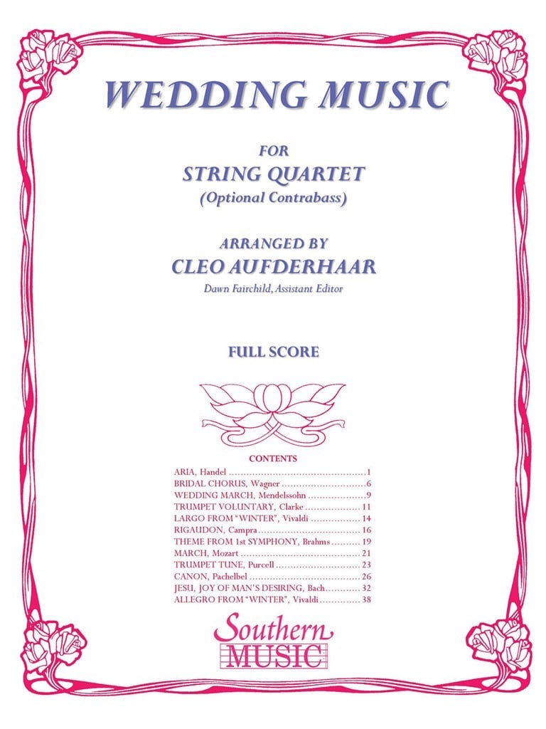 Wedding Music for String Quartet