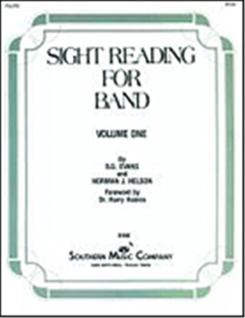 Sight Reading For Band, Bk. 1 (Srb1)