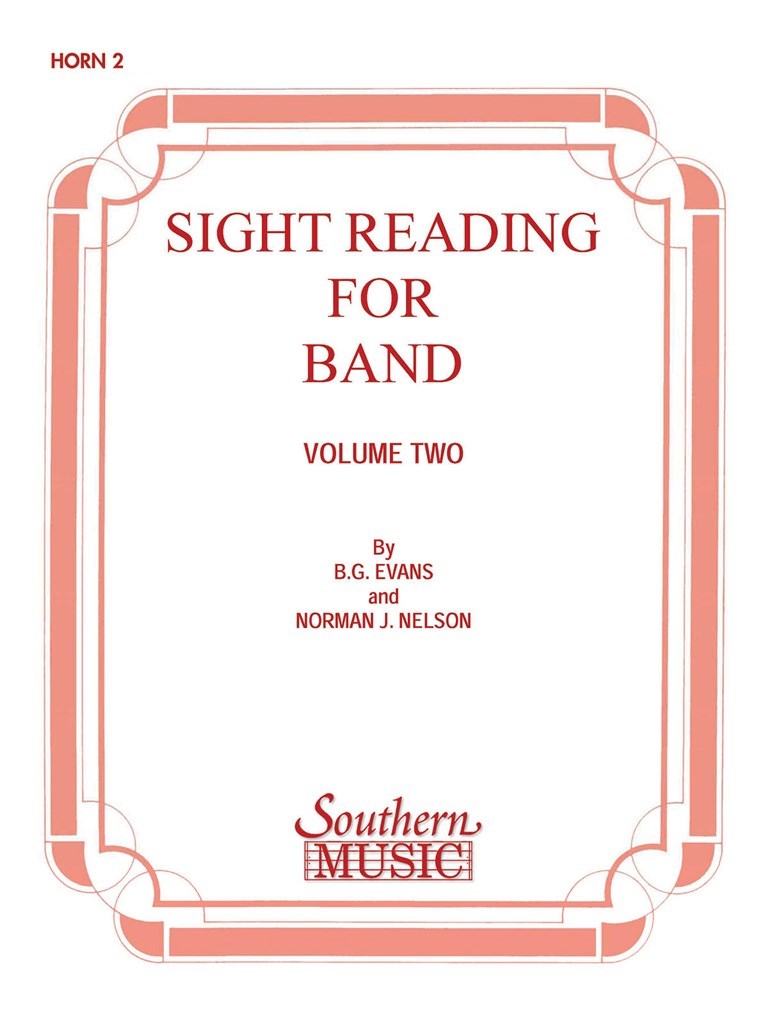 Sight Reading For Band, Bk. 2 (Srb2)