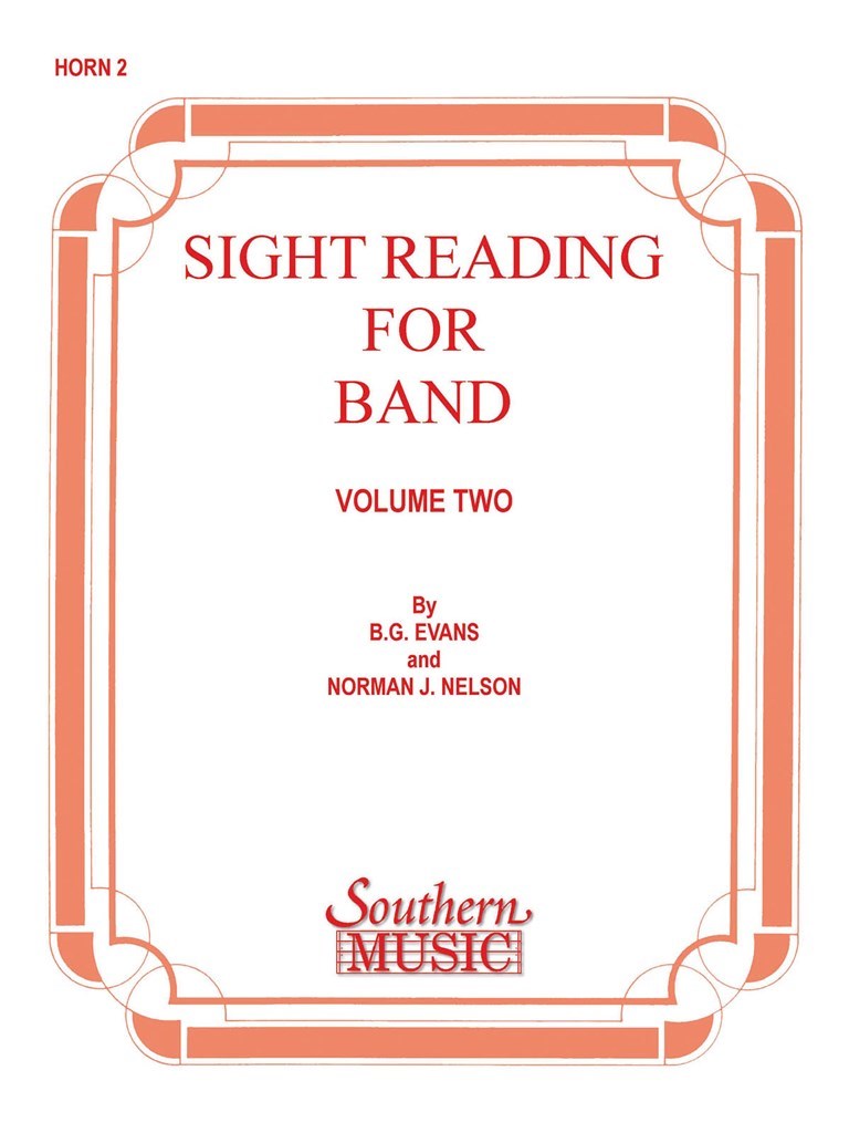 Sight Reading For Band, Bk. 2 (Srb2)