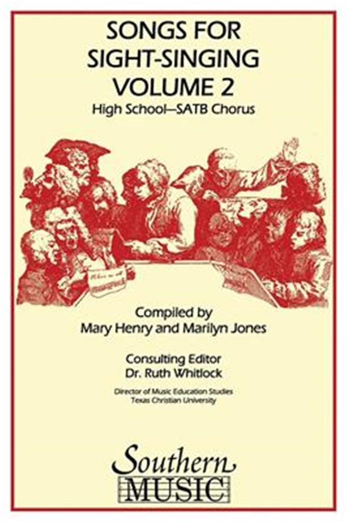 Songs For Sight Singing-Jh-Satb Vol 2 (Sss Jh-Sa
