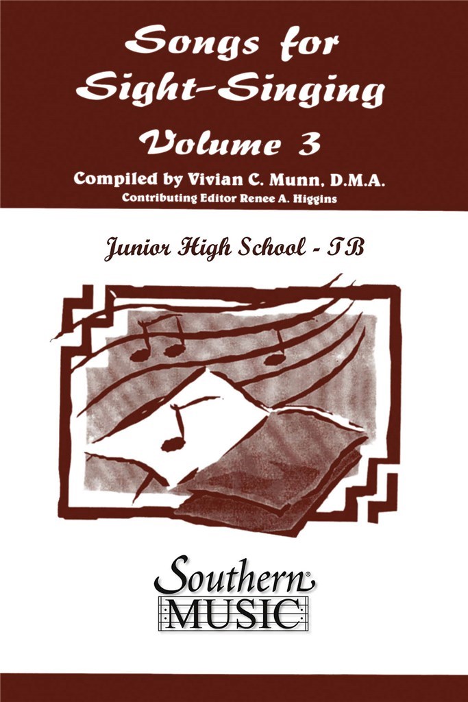 Songs For Sight Singing, Vol 3 Tenor-Bass