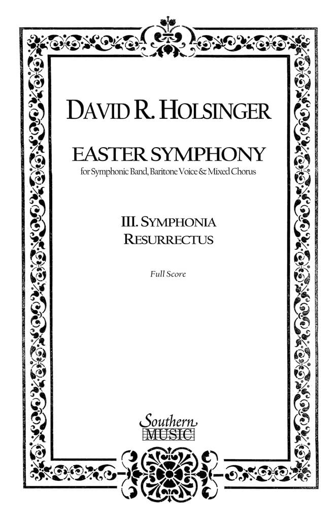 Symphonia Resurrectus Mvt 3 From Easter Symphony