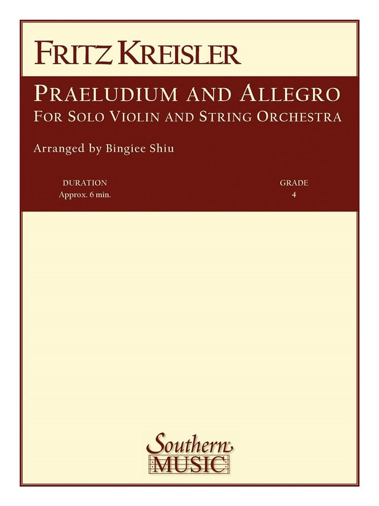 Praeludium And Allegro