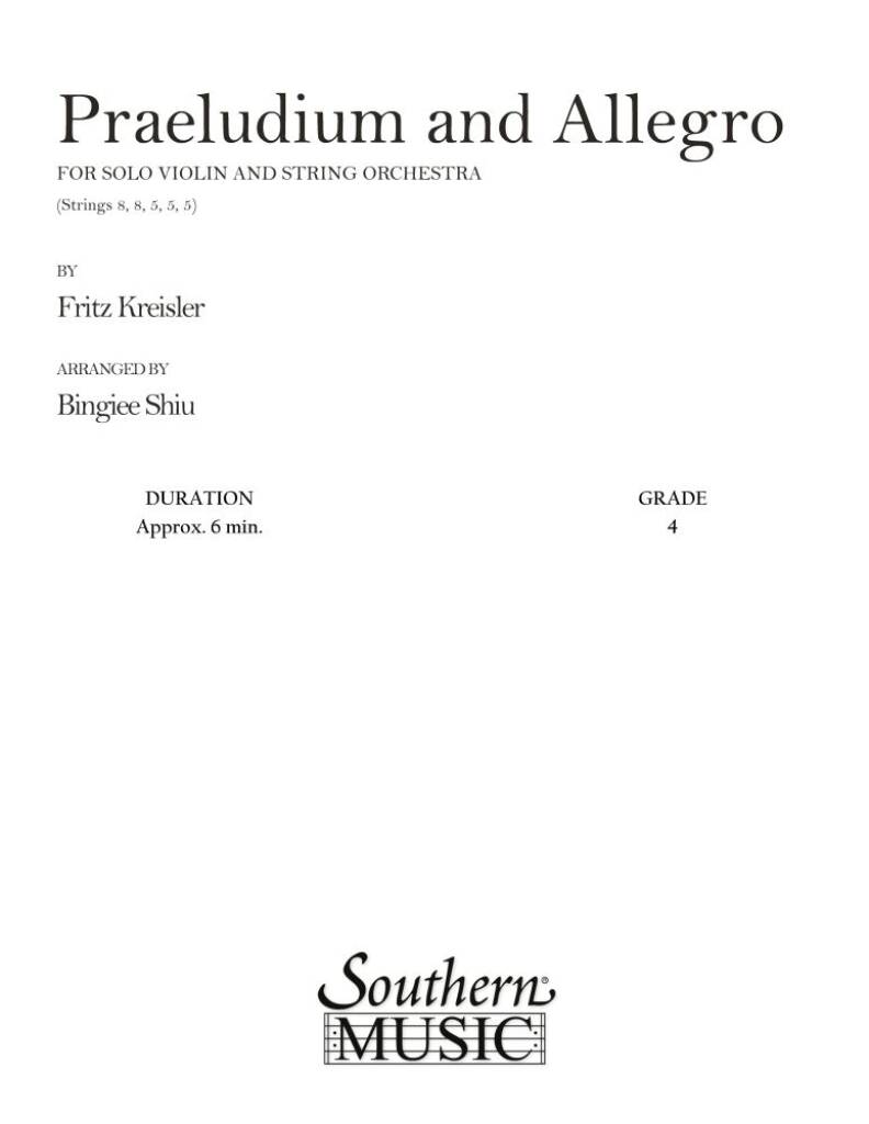 Praeludium And Allegro