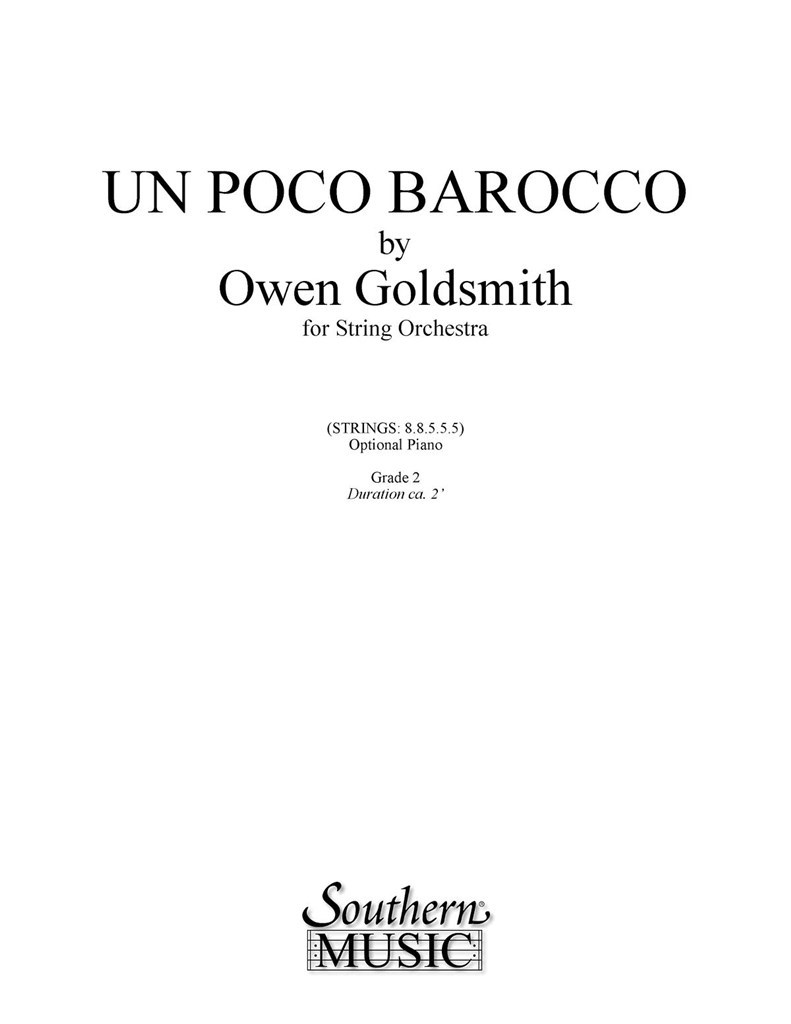 Un Poco Barocco