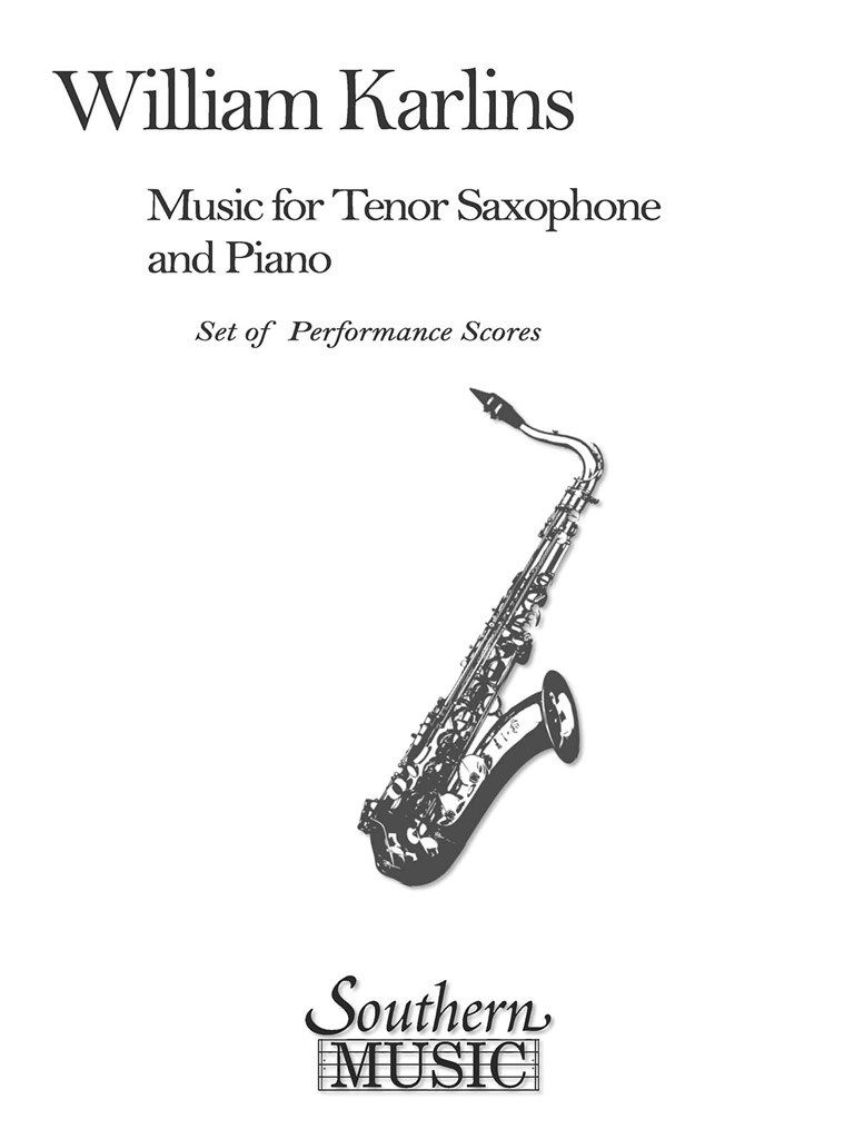 Music For Tenor Saxophone And Piano