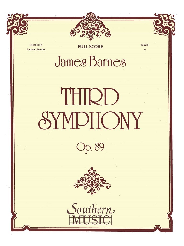 Third Symphony Op 89