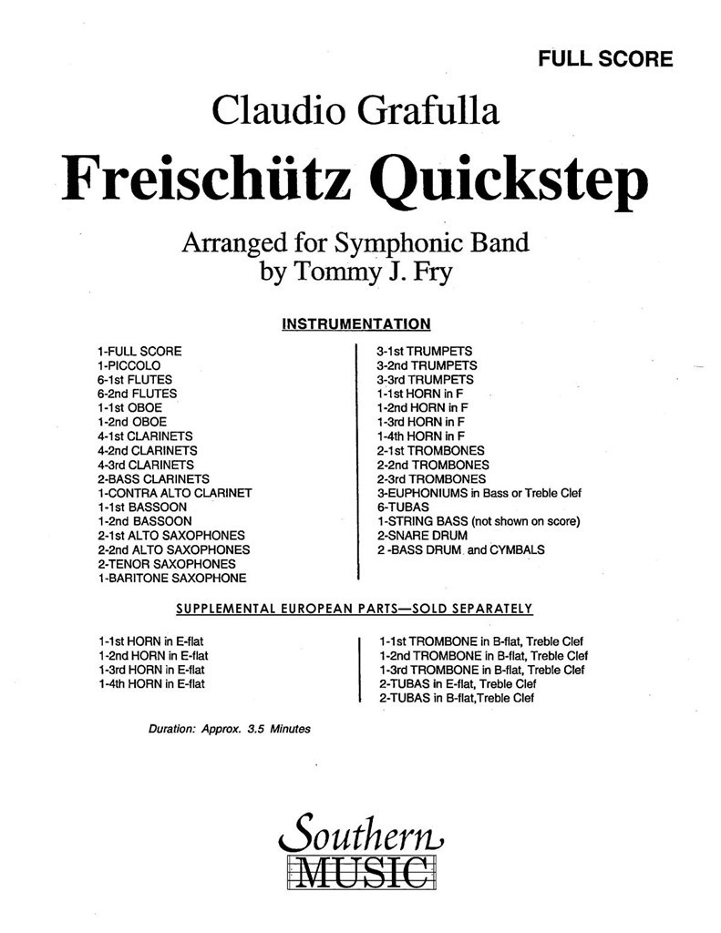Freischutz Quickstep
