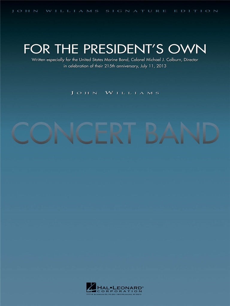 For The President's Own
