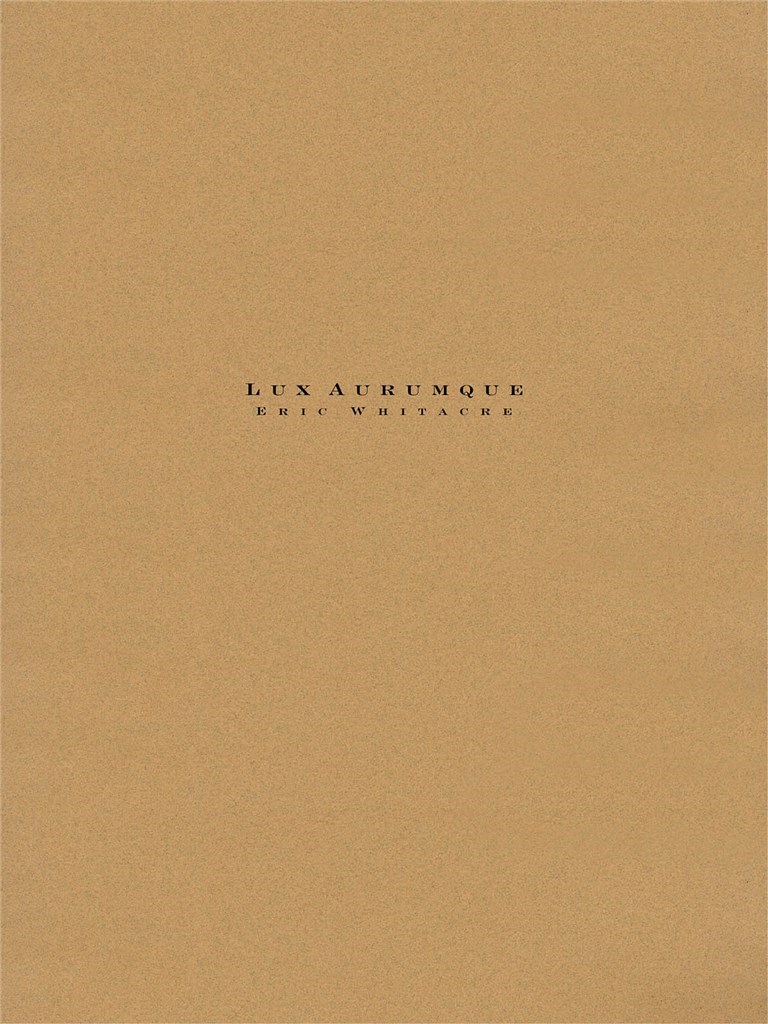 Lux Aurumque