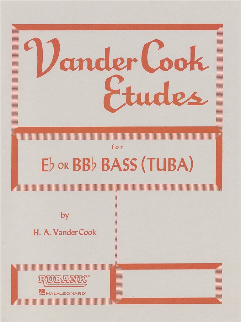 Vandercook Etudes For Eb or Bb Bass