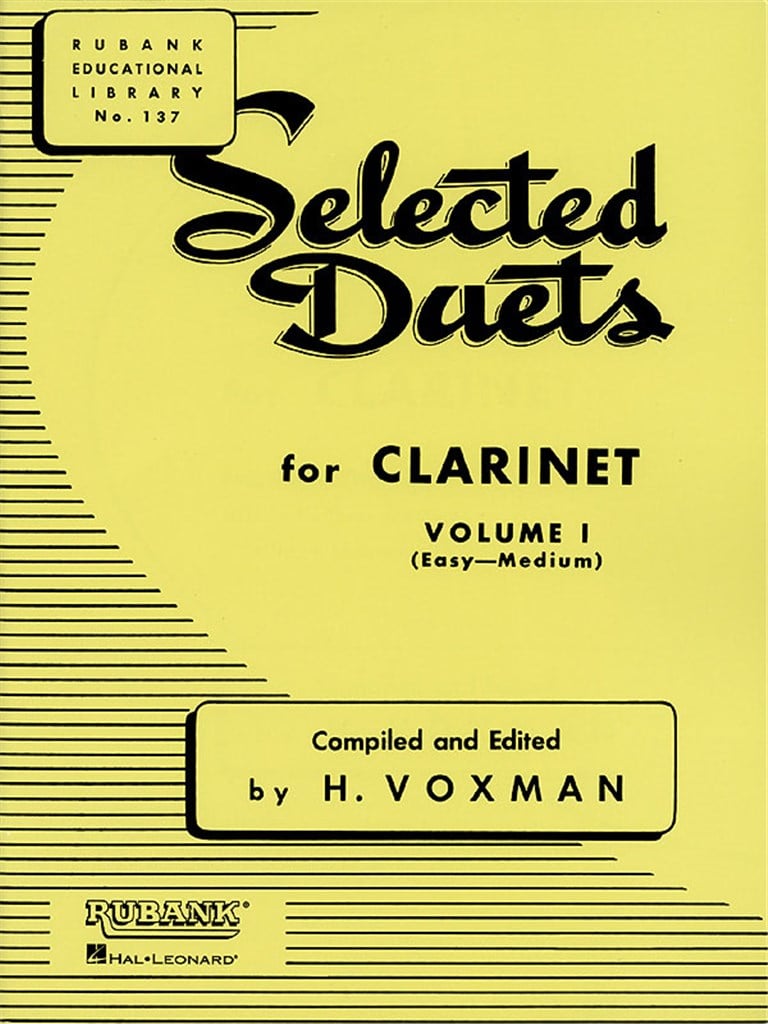 Selected Duets Clarinet Vol. 1