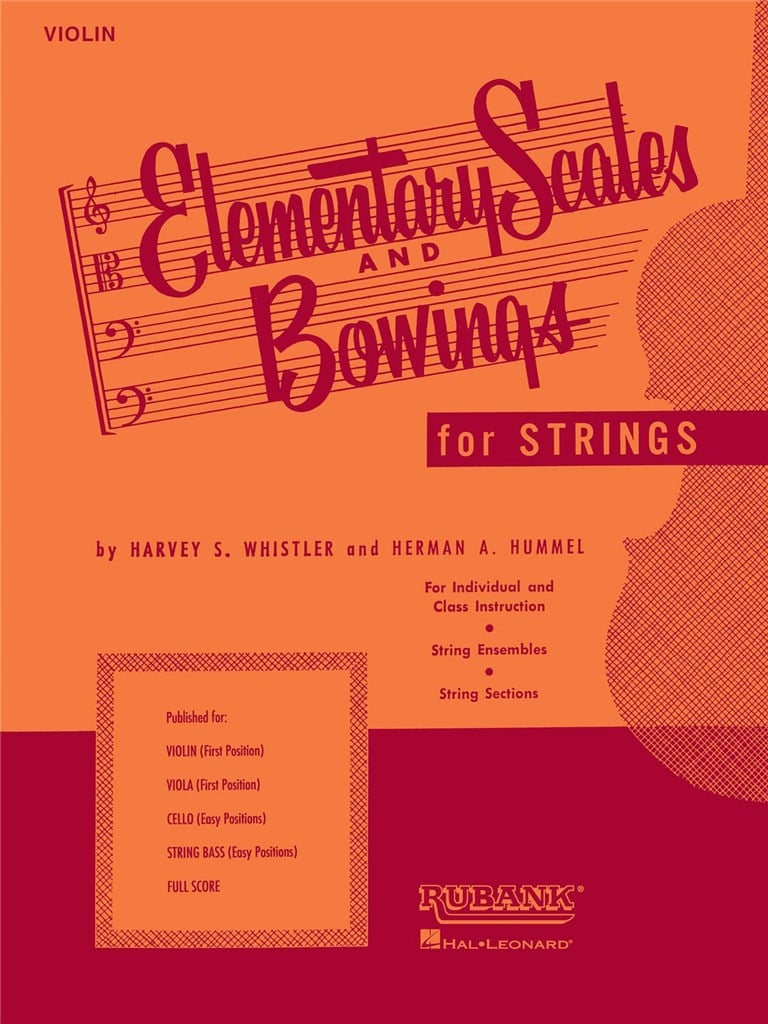 Elementary scales and Bowings-violin