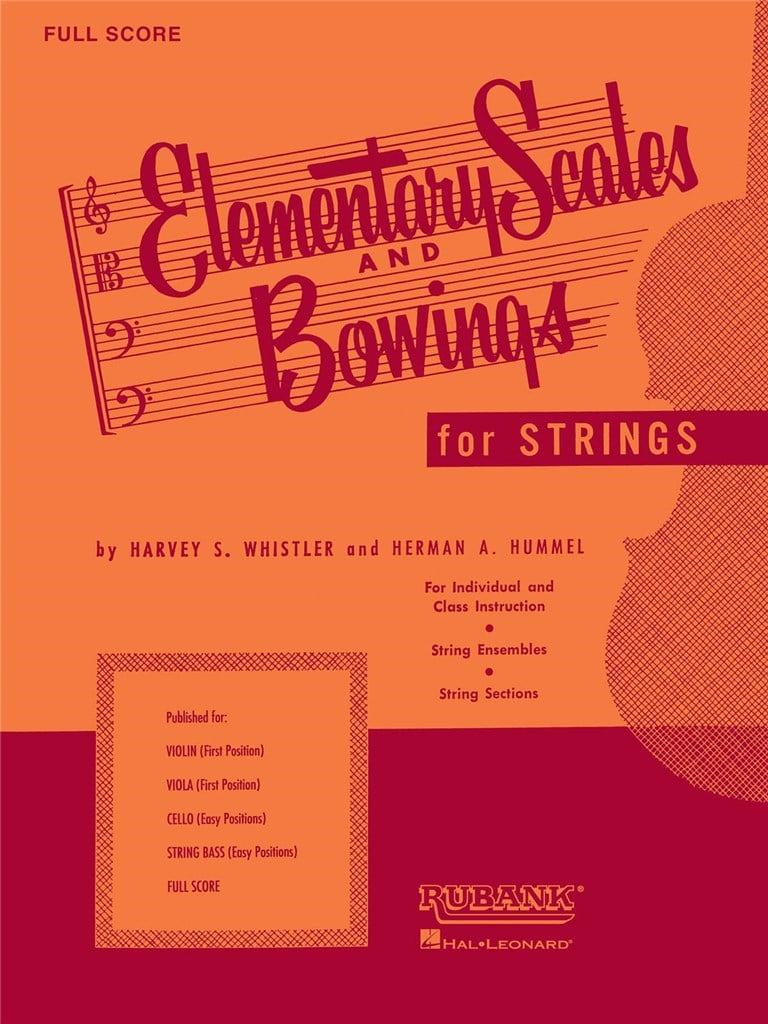 Elementary Scales and Bowingsn